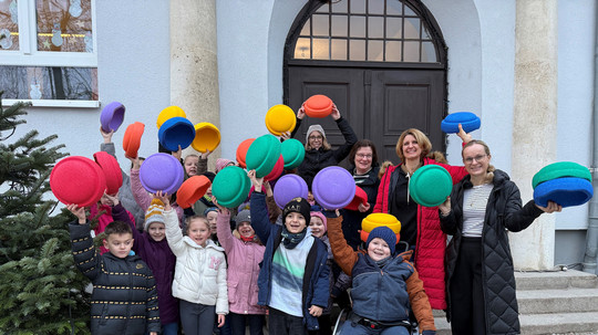 Elternbeirat spendiert Stapelsteine