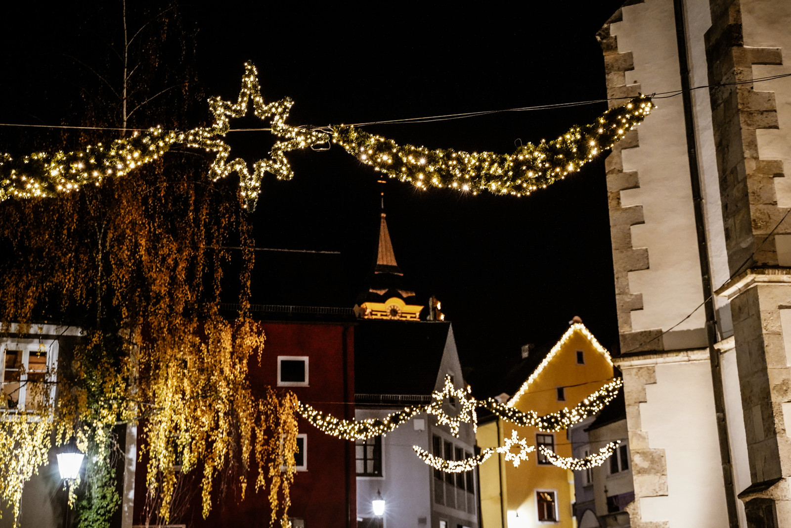 Märchenhaftes Abensberg mit Niklasmarkt, Weihnachtsmarkt am Turm