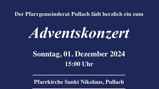 Adventskonzert in der Pfarrkirche St. Nikolaus